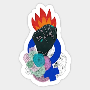 The Feminist Struggle 2 Sticker